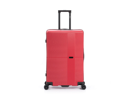 Чемодан TORBER Elton, красный, ABS-пластик, 47 х 32 х 78 см, 96 л