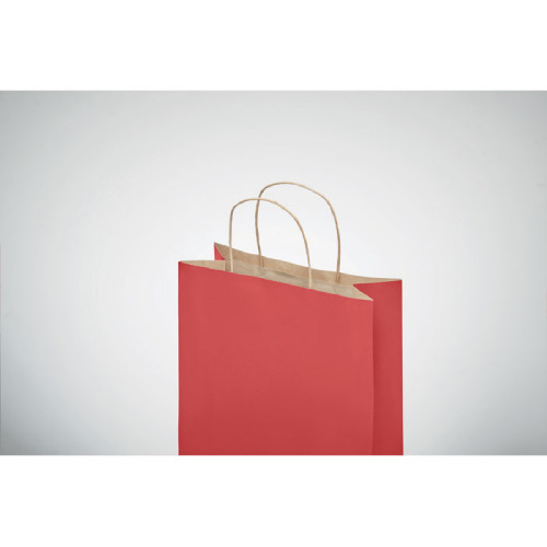 Подарочный пакет малый 90 г/м&#178; (красный)