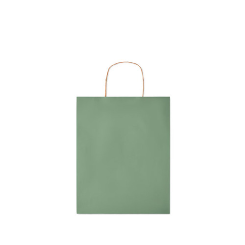 Подарочный пакет средн 90 г/м&#178; (зеленый)