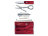 Швейцарская карточка VICTORINOX SwissCard Classic, 10 функций, полупрозрачная красная