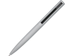 CONVEX. Шариковая ручка из металла и ABS, Сатин серебро
