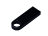 USB 3.0-флешка на 32 Гб с мини чипом и круглым отверстием, черный