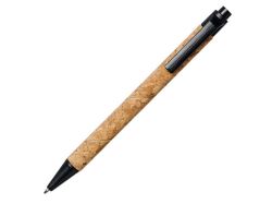 Шариковая ручка Midar из пробки и пшеничной соломы, черный