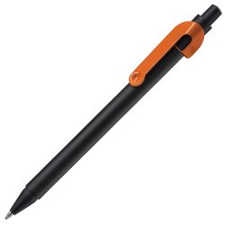 Ручка шариковая SNAKE (оранжевый, черный)