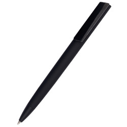 Ручка пластиковая Lavy софт-тач, черная