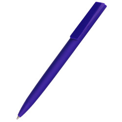 Ручка пластиковая Lavy софт-тач, тёмно-синяя