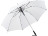Зонт-трость 7399 Alugolf полуавтомат, белый/титан