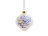 Стеклянный шар Цветочный бум (голубой)