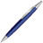 GAMMA, ручка шариковая (темно-синий, серебристый)