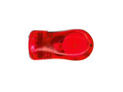 Фонарик BRILL с 3 светодиодами и динамо-зарядкой, красный