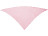 Шейный платок FESTERO треугольной формы, светло-розовый