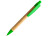 Ручка шариковая GILDON, бамбук, натуральный/папоротник