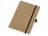 Блокнот Sevilia Soft, гибкая обложка из крафта A5, 80 листов, крафтовый/черный