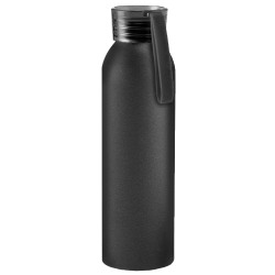 Бутылка для воды VIKING BLACK 650мл. Черная с черной крышкой 6142.08