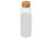 Бутылка для воды стеклянная Refine, в чехле, 550 мл, белый (P)