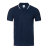 Рубашка поло мужская STAN с окантовкой хлопок/полиэстер 185, 04T, темно-синий