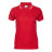 Рубашка поло женская STAN с окантовкой хлопок/полиэстер 185, 04BK, красный