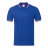 Рубашка поло мужская триколор STAN хлопок/полиэстер 185, 04RUS, синий