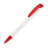 Ручка шариковая JONA, белый с красным