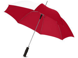 Зонт-трость Tonya 23 полуавтомат, красный/белый