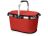 Изотермическая сумка-холодильник FROST складная с алюминиевой рамой, красный