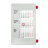 Календарь настольный, Календарная сетка на 2023 - 2024 г. (красный, серый)