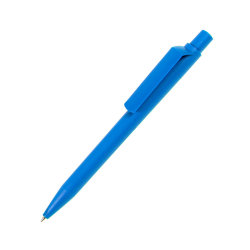 Ручка шариковая DOT, матовое покрытие (лазурный)