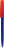 Ручка ZETA SOFT MIX Синяя с красным 1024.01.03