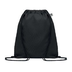 Рюкзак на шнурках (черный)